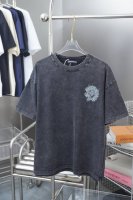 ch*Ome Hearte 25Ss早春新款 克罗心Logo烫钻短袖 轻奢主义 男女日常通勤穿搭必备单品 正确版本 欢迎对比 详细特征 320克100% 纯棉双