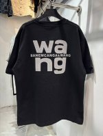款号：Zmr45# Alexander Wang亚历山大王重工铆钉镶嵌凹起硅胶反光短袖T恤 280克纯棉双砂面料 所有面料均已提前做过缩水 品质第一 所见即所得