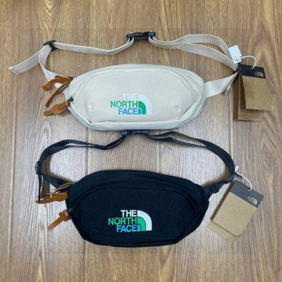 the North Face Tnf北面彩色Logo运动户外腰包胸包单肩包斜挎包 明亮的颜色对比，考究的材质拼接 简约不简单，出色不挑人 用时尚表达自己的态度，