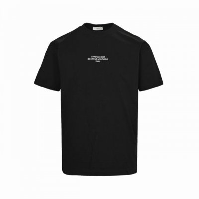 dior 迪奥 25Ss 小字母印花短袖 采用加厚印花工艺 面料采用高端索罗娜 宽松版型、全套辅料配备 面料柔软实厚 三标齐全，男女同款 Size:Xs-L