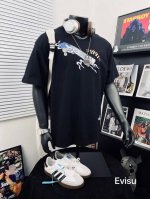 Evisu 福神高版本智慧之轮达摩印花男女休闲短袖T恤 不得不推荐一款非常受欢迎的硬货！360克双纱面料 有型 更有质感 夏季你需要这样一件超百搭的T恤看品质无