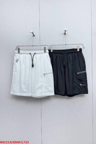 l733 Mo蒙口 2025Ss夏季新款沙滩短裤，简约而又不简单的一款，字母Logo徽标搭配撞色腰绳织带，简洁利落又清爽，细节都很到位。尺码：48-56 隔天