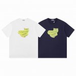 款F10 罗意威福利价 罗意威L0Ewe 2025Ss蛇年限定印花短袖T恤 - 采用260克双股双纱百分百棉手感舒适柔软 领口螺纹定染加厚 久穿不变形 三标齐全
