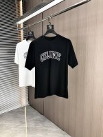 赛琳 穿200斤 宽松版 顶级货品2025春夏新款首发专柜最新款短袖圆领T恤 高端订制 设计前卫时尚 品牌Logo重工艺设计 高端定制天丝面料.手感柔软.穿着舒