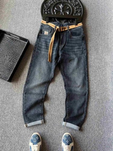特价清仓收尾福利 专柜顶级赠送腰带！库存：31-32-33-34-35 人气爆款！Gucci 古驰专柜新品Gg款宽松牛仔裤！恒隆在售万元级，款号：6809 Gg