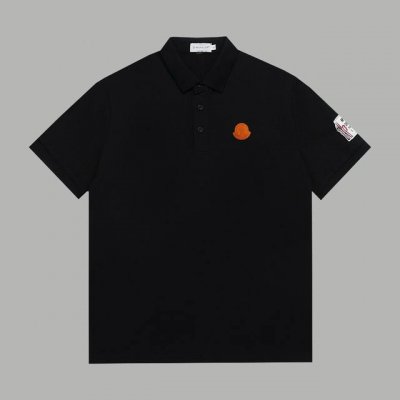 Mon*Cler 蒙口 夏季新款T恤翻领短袖polo衫，专柜定制面料 透气舒适度高，细节无可挑剔，品牌元素设计理念，体现高品质。手感细腻柔软！呈现休闲裁剪，上身