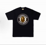 00185款Bape 字母印花短袖T恤 男女同款 码数Smlxlxxl 黑色，白色