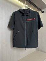短袖外套 马甲 短裤 黑色短袖展示