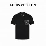 louis Vuitton 路易威登 23Ss 单宁牛仔口袋短袖 五金链条点缀领口，简单时尚，上身百搭必入单品。 定制240克同缸染面料 手感非常舒服 春夏最新