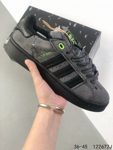 公司级带半码 阿迪达斯 Adidas Campus 00S 复古潮流休闲面包鞋 生生不息的经典之作 短绒麂皮面料 质感满满 加厚了中底 提供出色的缓震性和抓地力