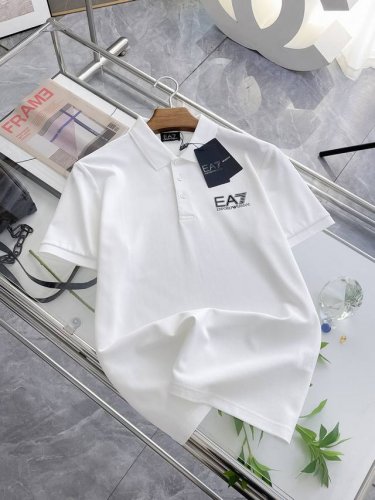 开春新品 新品上市 阿玛尼 2025Ss夏季新款字母Logo男士翻领polo衫！经典商务男款，高端男装的天花板级别的商务男款！简约时尚大气不失优雅，单穿内搭体面