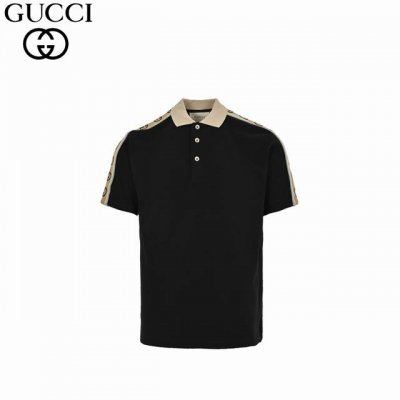 guccl 古驰 24Ss经典反光串标polo衫 购入正品打版操作 定织60支双股面料 区别市面 订织双鱼骨纹网眼胚布 定染杏色面料 与正品无色差 定制反光条有