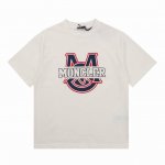 monecler 蒙口 胸前发泡印花短袖 size:S-Xl