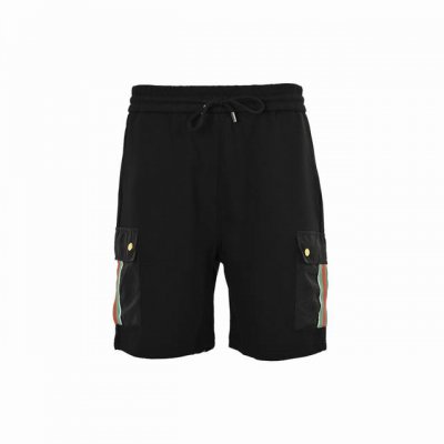 Gucci 古驰 24Ss 口袋红绿织带短裤 灵感源自八十年代复古，定制面料，官方同款，同缸染面料，手感舒服，时尚又个性，超级百搭好看的一款，男女都非常合适，人