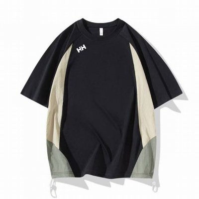 海丽汉森Helly Hansen Hh夏季冰感抗菌防晒拼接短袖T恤极简的设计转化为服装语言，就如这件基础短袖T恤，有着极其细腻的面料质感，平淡中无处不透入极简高