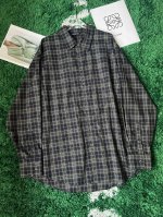 Blcg 24Ss 后背字母格子衬衫 Size:1 2 3 P560