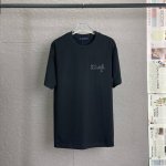 A92 Louis Vuitton路易威登Lv 采用300足克面料 25新款 高温压皮烫钻工艺 宽松版型 男女同款短袖 独家专供新款原单休闲短袖 高端定制 高版