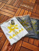 80凯乐石Kailas男士夏季美式重磅纯棉短袖休闲T恤 双层加厚螺纹领 三本针工艺走线 领口有效避免松垮变形 通肩压条整条缝制 挺括有型 260克重磅面料 厚实