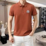 p230 Moncler* 款号：25213 25夏季新款硅胶字母厚版滴胶工艺 面料采用进口120支细珠纯棉 简约百搭款Polo短袖，顶级原单辅料元素打造，潮男