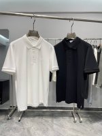 lw25Ss春夏新款珠地棉质混纺时尚轻薄翻领短Tee，男士经典浮雕Logo三粒扣休闲短袖Polo衫！贸易公司渠道稀出，领先官网发售！西班牙一线潮牌上线，都市休闲