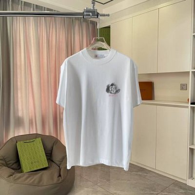 Lulu*露露乐蒙2025夏季新款 个性字母Logo印花 定制面料300G 短袖T恤 男女同款 尺码：S M L Xl Xxl 五个码 颜色：黑色 白色 紫色