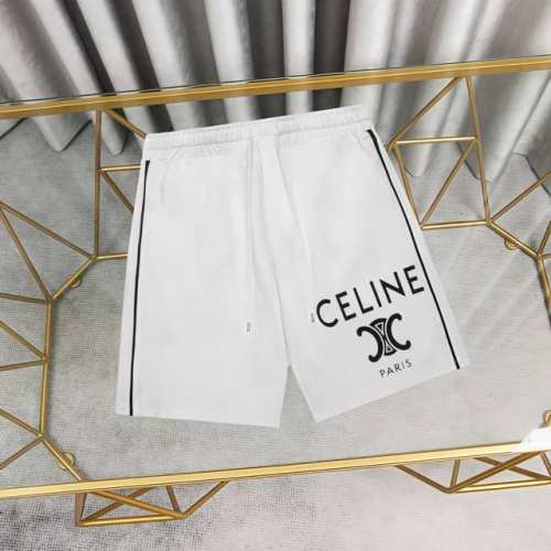 Celine 赛琳印花圆领短袖T恤 1:1对版面料2 克毛圈高克重百分百纯棉 提前做过预缩水1×1双纱洗一辈子都不会变形的 男女同款 官网细节 字母Logo印花