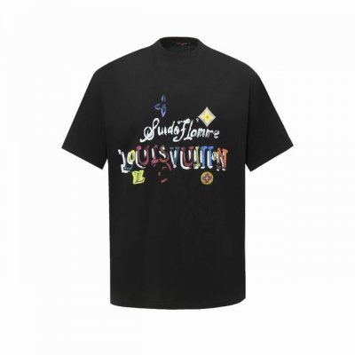 Louis Vuitton 面料：100%棉 Louis Vuitton路易威登高品质进口透气白墨直喷，高密度立体绣花，采用300克双纱面料，1*1索罗娜罗纹，