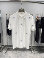 bu25Ss春夏新款顶级网眼珠地棉布翻领短Tee，男士满身经典战马刺绣商务休闲短袖Polo衫！贸易公司渠道稀出，炎炎夏日来临之际，你是否在寻找一款既舒适又有个性
