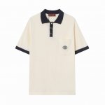 z226# 高品质 Gucci 古驰口袋刺绣小标针织polo短袖 一款男女都非常合适人手必备款 吊牌 领标 水洗麦三标齐全 高端版本！ 颜色:图片色 码数:Xs