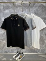 versace范思哲 2025春夏最新款翻领时尚短袖T恤，高级定制面料！贴肤舒适，丝滑透气，耐看又好穿，原厂工艺一丝不苟，型男必备单品，尺码：M-3Xl