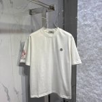 蒙口新款标识印花短袖T恤 颜色:黑，白 码数:M~3Xl