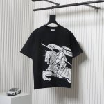 burberry 巴宝莉 发泡战马短袖 夏季渠道限定新款 简约又不失风格的复古品牌标识，夏日炸街酷毙了 情侣气质款，两色推荐入手。采用定制面料。添加杜邦公司So