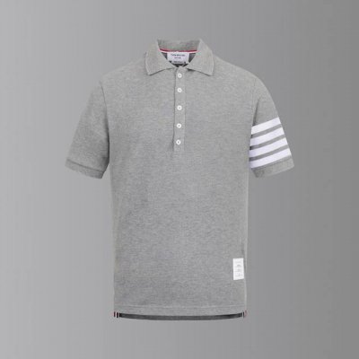 采用定制色织面料330克重正品珠地面料 Tb经典色织珠地polo衫 颜色：图片色 尺码：0-4 -辅料：三标齐 标配Zp字母防尘袋