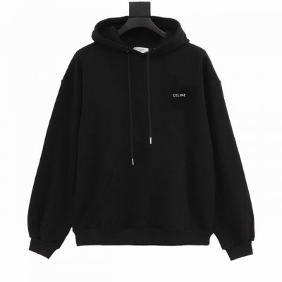 款号Y577 Celine 赛琳 小字母印花基础款帽衫 Ce经典款属于凯旋门系列最火 最有气质 最百搭的一个，论设计，它算是卫衣中最常见的基础款 没有花俏的玩法