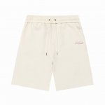 Balenciaga 巴黎世家 2025新款 轻奢主义 刺绣海浪字母Logo 后开袋 男女日常通勤穿搭必备 休闲短裤 定制毛圈面料 松紧+抽绳可调节裤腰 进口机