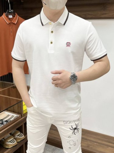 Gucci 古琦-2540Ss开春新款 专柜时尚大爆款翻领T恤 休闲时尚外穿 内搭必备款 舒适好看上身可见 定制进口高端丝光面料 手感细腻丝滑有质感 上身舒适透