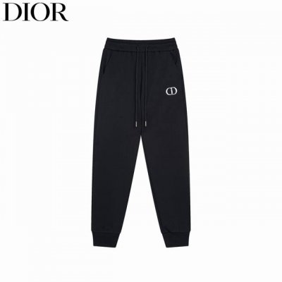 dior 迪奥 24Fw前后绣花Logo长裤 秋冬系列 男士休闲抽绳束脚裤 休闲卫裤 贸易公司渠道订单 官网专柜在售系列 秋冬裤装常青系列 业内首发 打造高端都