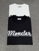新品 Mon家男士高端时装款圆领短袖T恤，贸易公司渠道货，纯正血统品质，25年春夏新品，官方同步，独家爆款售卖！ 极符合M家美学基调的一款T恤，造型设计画风完美
