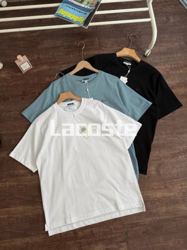 纯原臻品 原厂跟单 独家出货！！日线Lacoste鳄鱼×Journalstandardjs廓形透气网眼短袖T恤 25Ss新款高端定制珠地布材质运动休闲情侣圆领短