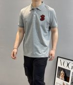 Bbr*巴宝莉25S夏季男士休闲polo.采用最新的鲜活色彩打造的标识！！胸口3D刺绣打造灵动生趣的品牌力量.让品牌更具看点与规格，有着莫名的吸引力让人一眼看过