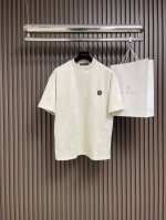 P260Ch 克罗心 2025Ss早春新款五金皮标Logot恤 280克重磅纯棉面料 百搭情侣款 五金仔章高级感拉满 非常值得种草的一款单品 尺码：M-Xxl
