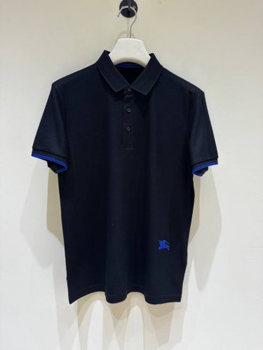 新品 B家格纹男士时装款精细珠地棉短袖polo衫，贸易公司洋行货，高端葡萄牙原厂代工出品，纯正血统品质，25年春夏新品，高颜值热卖单品！！ 客供埃及进口高级物料