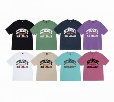 上新款号：S179 Stussy斯图西 Stussy Thermal Stock Tee 夏季系列 Logo徽标印花 舒适圆领短袖T恤 男女同款 原版打造 细节