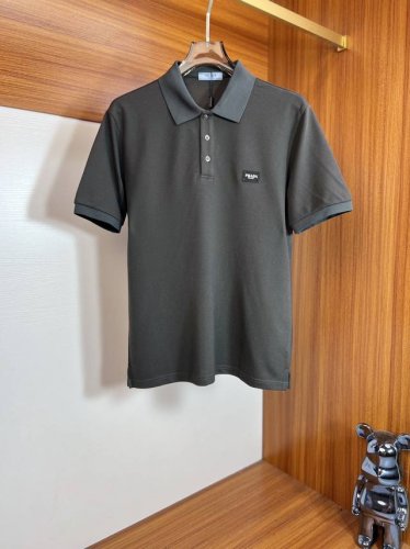prada 普拉达 2025年春夏新品上新 三标齐全 翻领短袖polo衫 好货不用过多介绍 看细节 专柜码数 M-Xxxl 175 140建议L