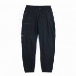 顶级版本 超显瘦 arcteryx始祖鸟 Gamma Jogger Men's 纯色Logo标识软壳松紧腰束脚长裤 松紧腰 还是收腿的裤口显腿长 防泼水 弹性面