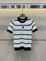 款号:82838 chane 25夏季新款镂空网纱针织短袖
