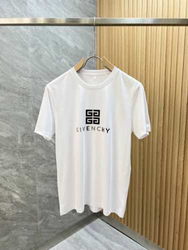 give 纪梵希 2025年春夏新品上新 三标齐全 丝光棉圆领短袖T恤 好货不用过多介绍 看细节 专柜码数：M-6Xl 175 140建议Xl 修身版型