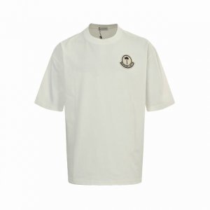 moncler 蒙口 25Ss 棕榈树刺绣短袖 面料采用定制240G 26支特滑双股精棉平纹高密无尘全棉布料 前幅高密度加厚 走线平整 代工品质 全套定制辅料