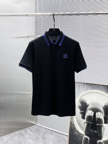 路易威登 Lv 2025Ss夏季新款 翻领短袖T恤 polo衫 高端版本 专柜定制面料 透气舒适度高 细节无可挑剔 品牌元素设计理念 体现高品质 手感细腻柔软