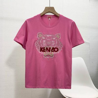 高品质 新款高田家Ken虎头情侣款字母虎头短袖T恤。简单整洁的配色，吸睛且高端大气！人手必备炸街款！ 胸前几十万针精工刺绣，依然保持一丝不苟的严谨态度，给您高端